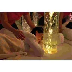 5 LED Decorative Bubble Pillar, Free-Standing