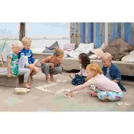 BS Toys BS "Giant Wooden Domino" Game 3 BS Toys BS "Giant Wooden Domino" Game - Image 3